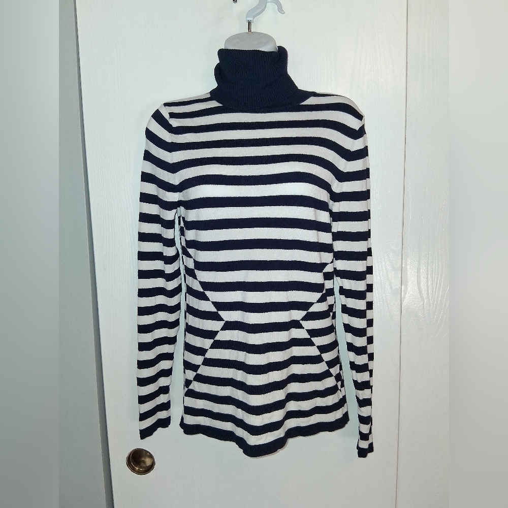 The Limited, Striped Turtleneck, Sz S